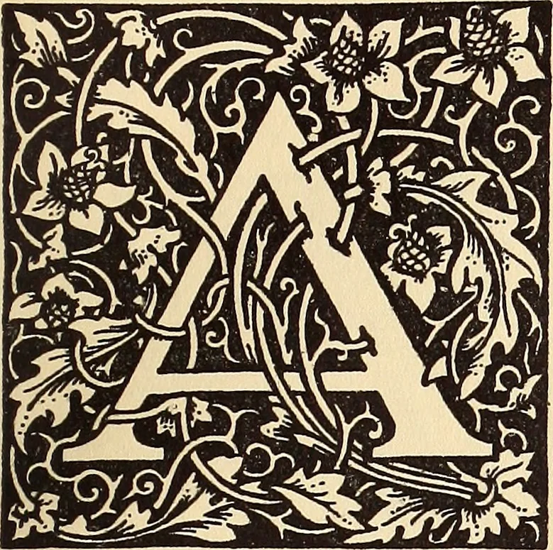 An illustration from The art of the book; a review of some recent European and American work in typography, page decoration & binding, 1914, leaf 52