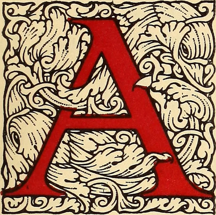 An illustration from The art of the book; a review of some recent European and American work in typography, page decoration & binding, 1914, leaf 54