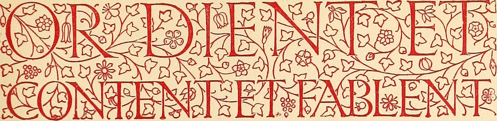 An illustration from The art of the book; a review of some recent European and American work in typography, page decoration & binding, 1914, leaf 60
