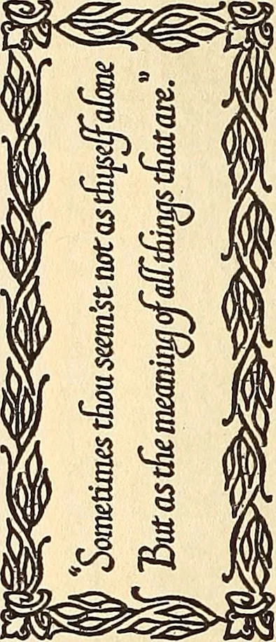 An illustration from The art of the book; a review of some recent European and American work in typography, page decoration & binding, 1914, leaf 73