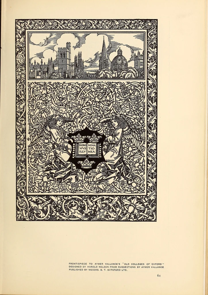 An illustration from The art of the book; a review of some recent European and American work in typography, page decoration & binding, 1914, leaf 74