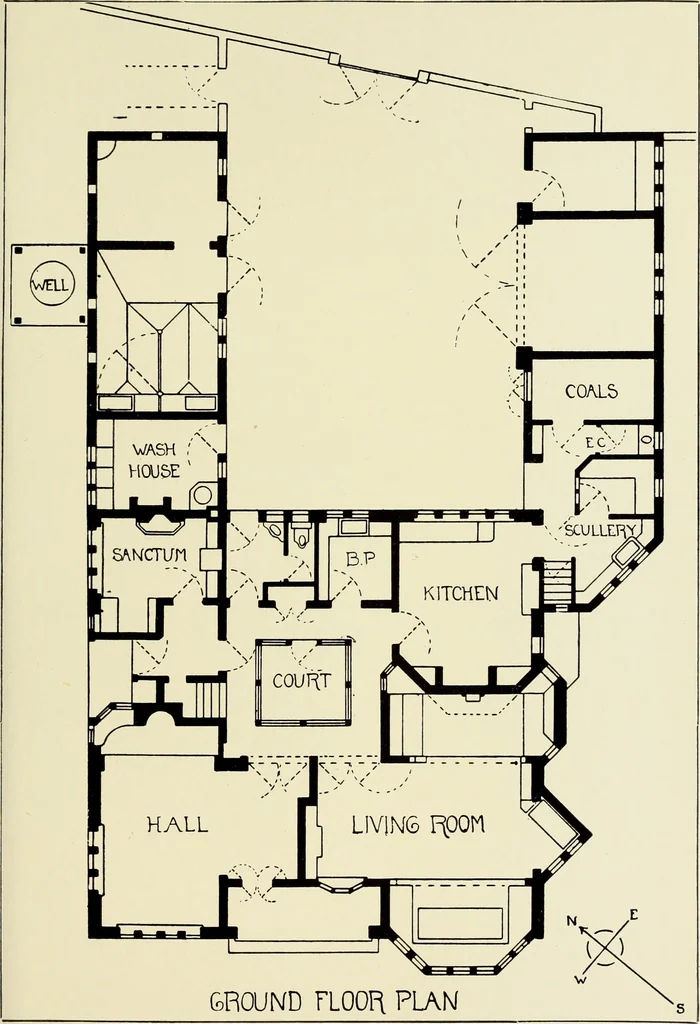 An illustration from The art of building a home. A collection of lectures and illustrations, 1901, leaf 160