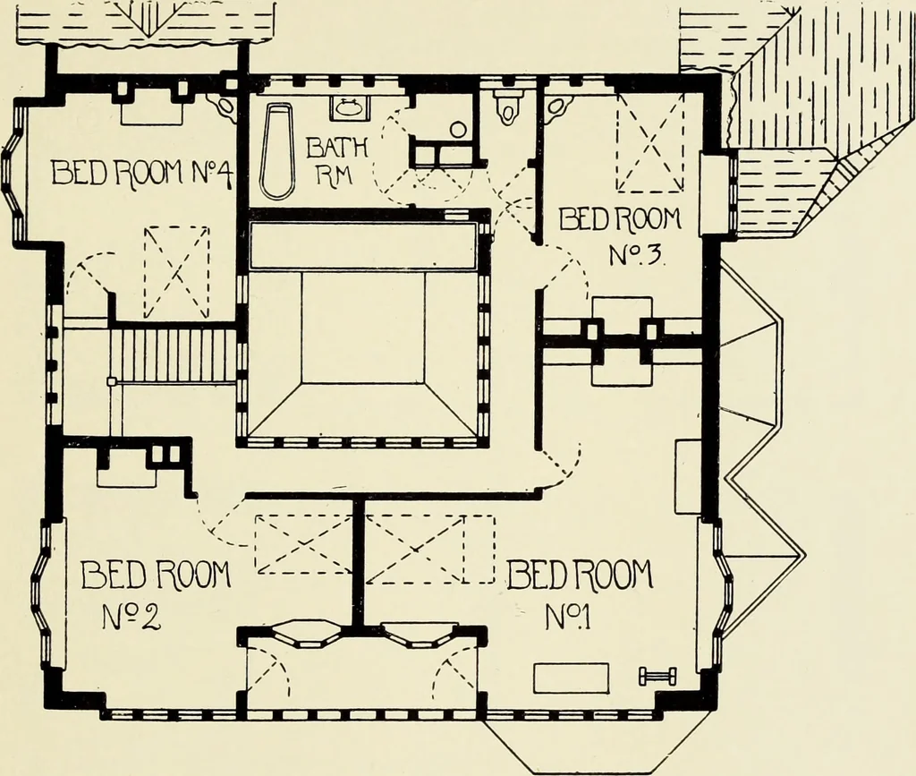 An illustration from The art of building a home. A collection of lectures and illustrations, 1901, leaf 162