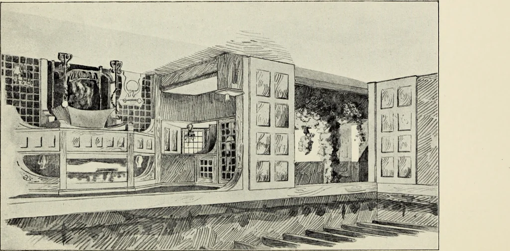 An illustration from The art of building a home. A collection of lectures and illustrations, 1901, leaf 222