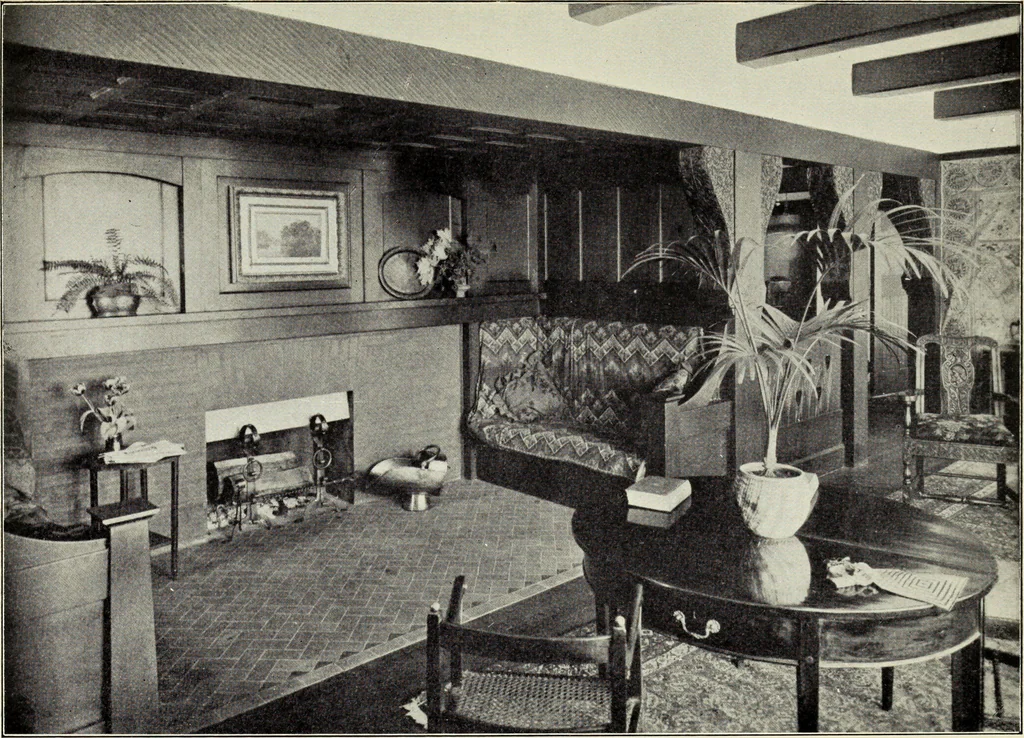 An illustration from The art of building a home. A collection of lectures and illustrations, 1901, leaf 292
