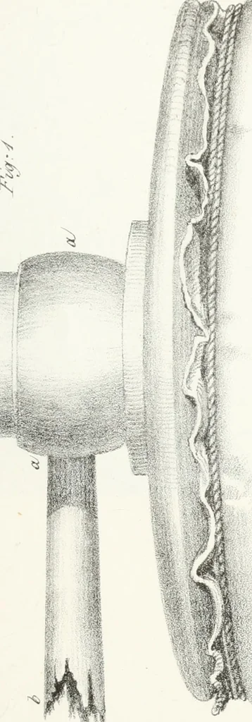 An illustration from The art of drawing on stone, giving a full explanation of the various styles, of the different methods to be employed to ensure success, and of the modes of correcting, as well as of the several causes of failure, 1833, leaf 122