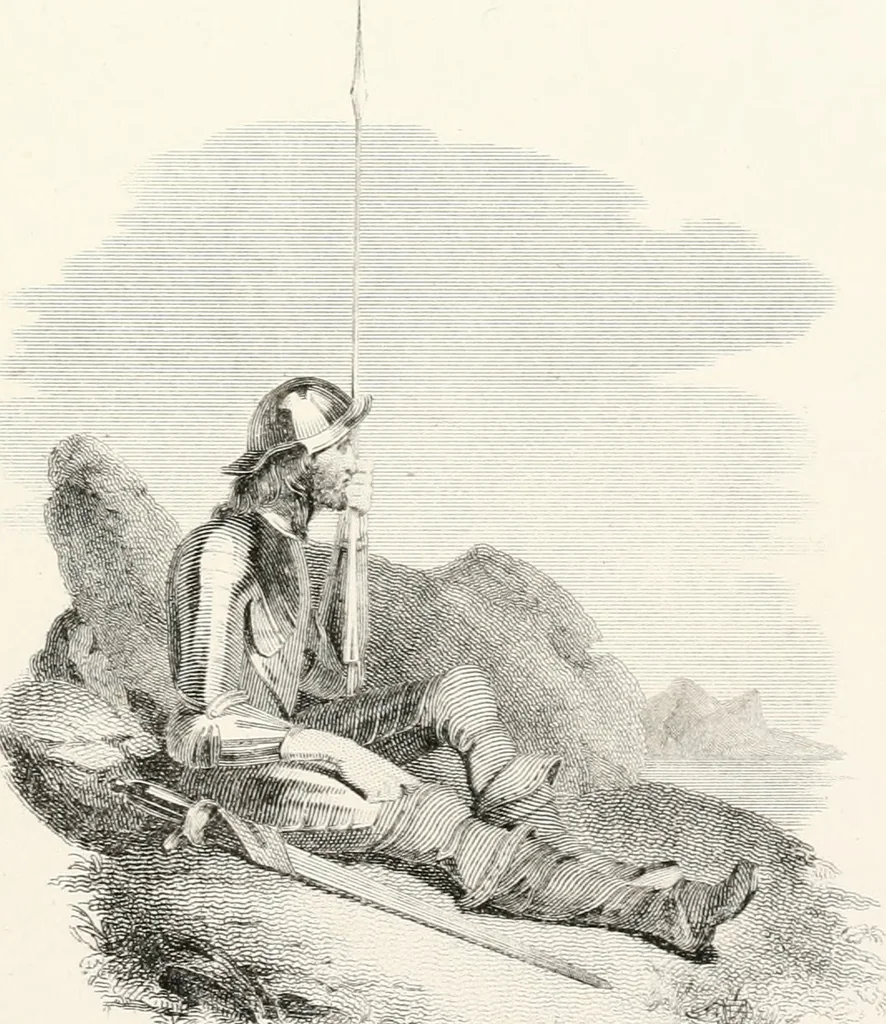 An illustration from The art of drawing on stone, giving a full explanation of the various styles, of the different methods to be employed to ensure success, and of the modes of correcting, as well as of the several causes of failure, 1833, leaf 140