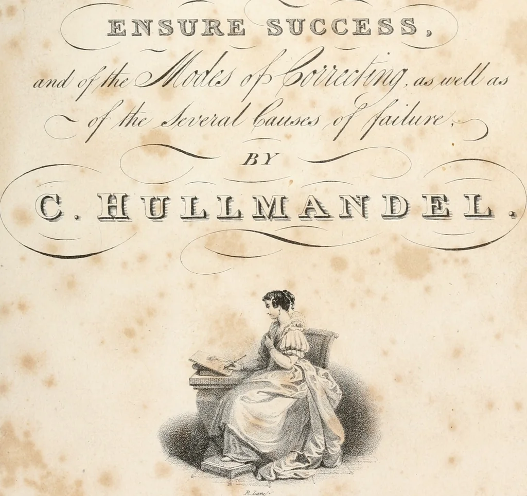 An illustration from The art of drawing on stone, giving a full explanation of the various styles, of the different methods to be employed to ensure success, and of the modes of correcting, as well as of the several causes of failure, 1833, leaf 8
