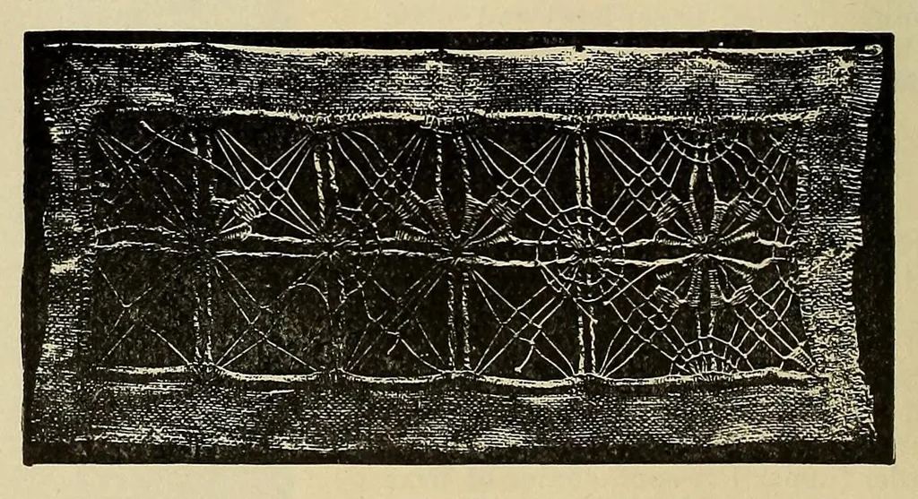 An illustration from The art of drawn work.., 1901, leaf 104