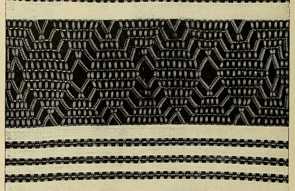 An illustration from The art of drawn work.., 1901, leaf 48