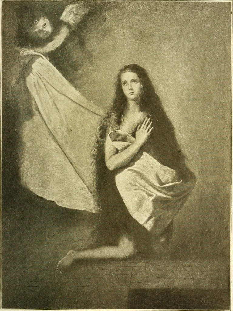 An illustration from The art of the Dresden gallery; notes and observations upon the old and modern masters and paintings in the royal collection, 1907, leaf 156