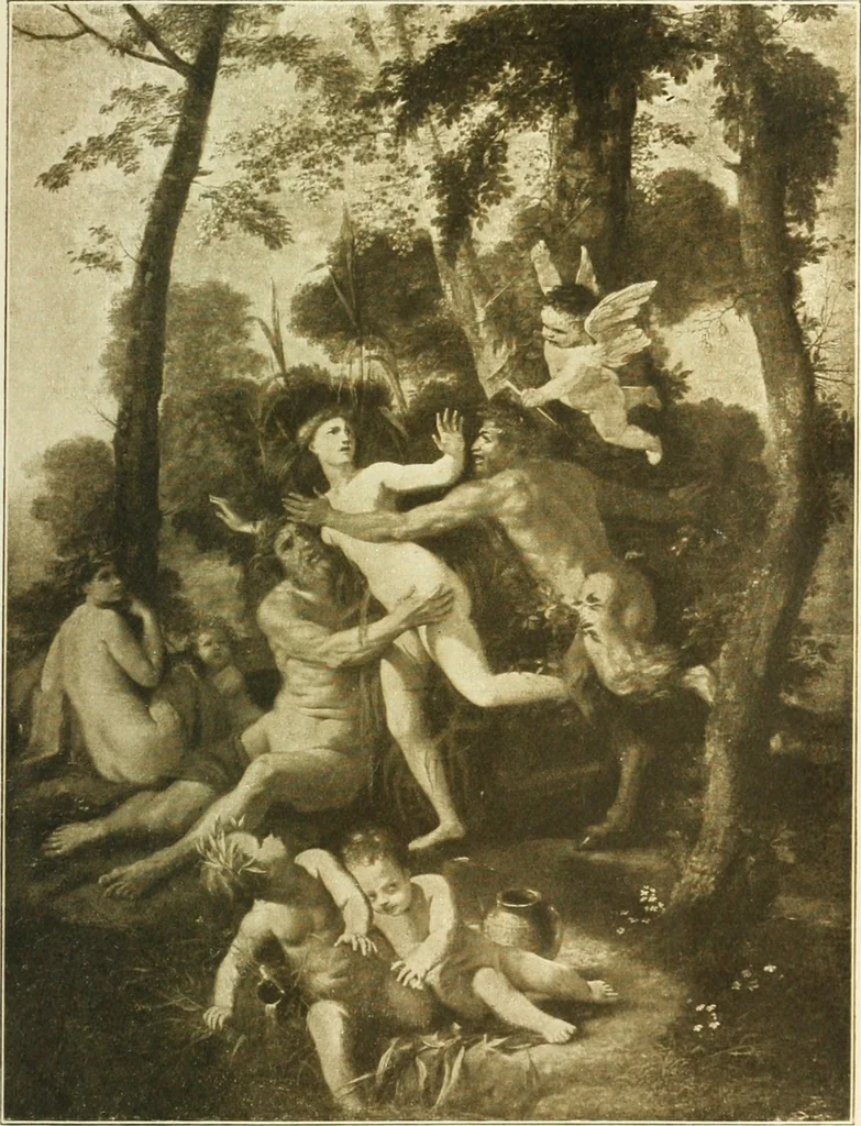 An illustration from The art of the Dresden gallery; notes and observations upon the old and modern masters and paintings in the royal collection, 1907, leaf 186