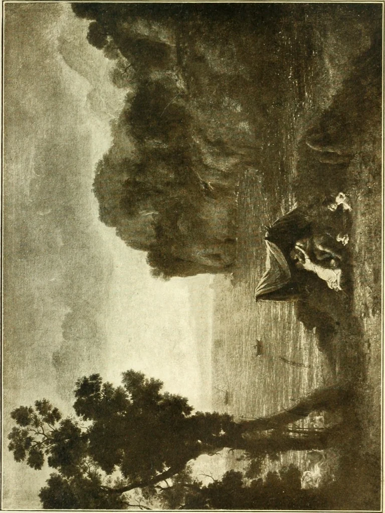 An illustration from The art of the Dresden gallery; notes and observations upon the old and modern masters and paintings in the royal collection, 1907, leaf 192