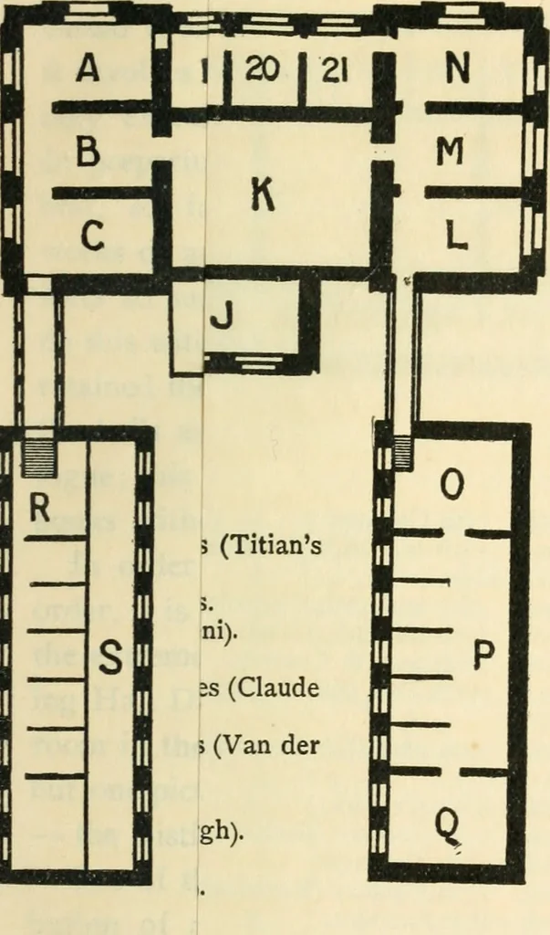 An illustration from The art of the Dresden gallery; notes and observations upon the old and modern masters and paintings in the royal collection, 1907, leaf 20