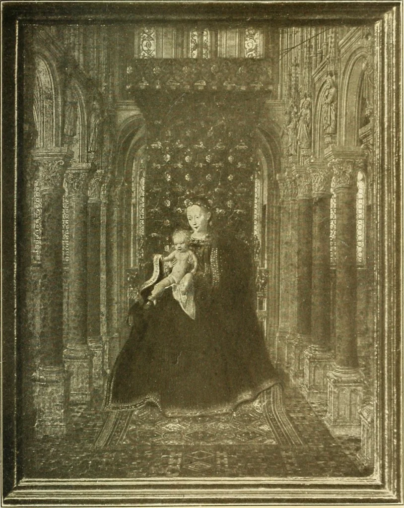 An illustration from The art of the Dresden gallery; notes and observations upon the old and modern masters and paintings in the royal collection, 1907, leaf 250