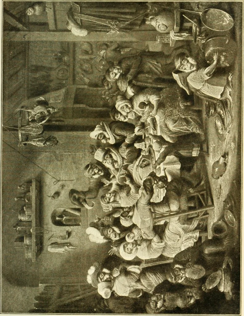 An illustration from The art of the Dresden gallery; notes and observations upon the old and modern masters and paintings in the royal collection, 1907, leaf 316