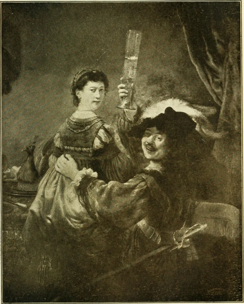 An illustration from The art of the Dresden gallery; notes and observations upon the old and modern masters and paintings in the royal collection, 1907, leaf 364