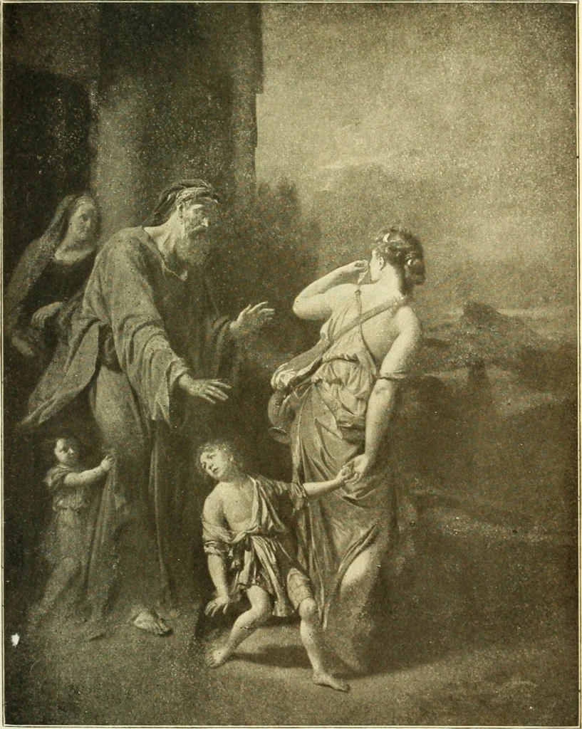 An illustration from The art of the Dresden gallery; notes and observations upon the old and modern masters and paintings in the royal collection, 1907, leaf 396