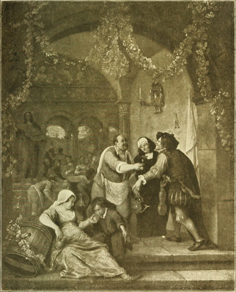 An illustration from The art of the Dresden gallery; notes and observations upon the old and modern masters and paintings in the royal collection, 1907, leaf 438