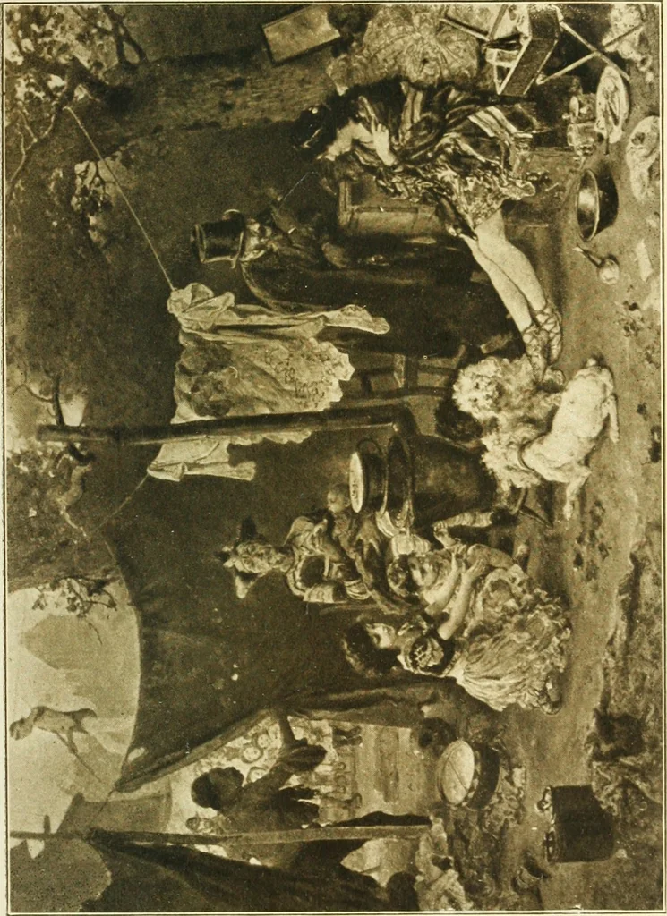 An illustration from The art of the Dresden gallery; notes and observations upon the old and modern masters and paintings in the royal collection, 1907, leaf 488