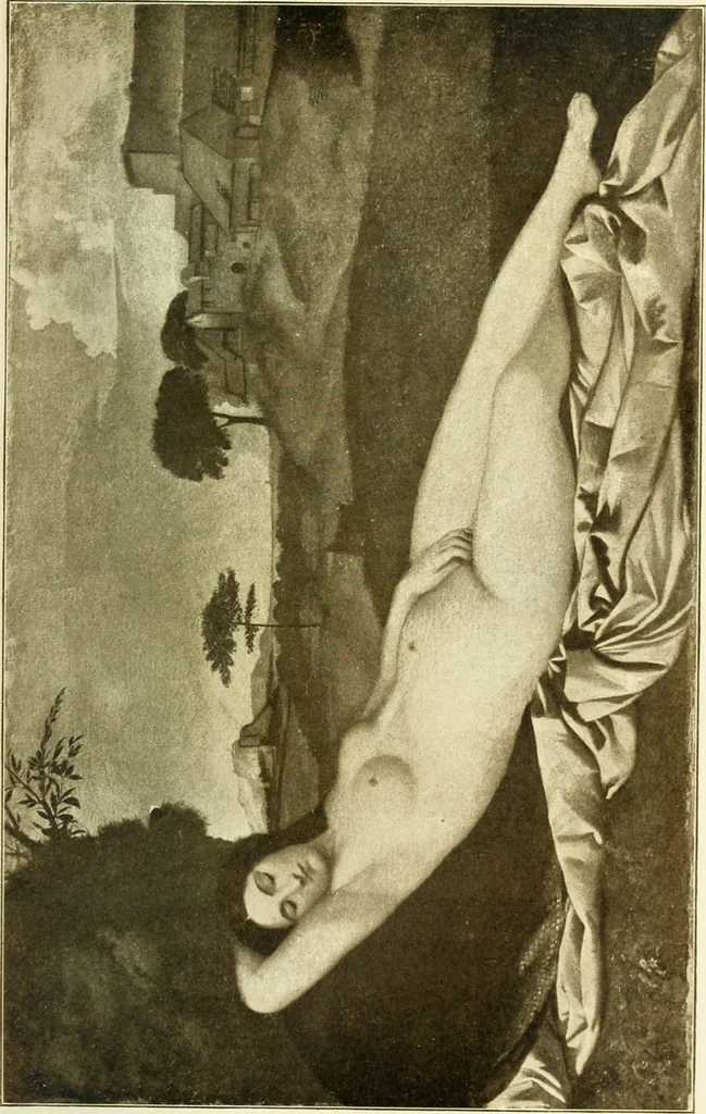 An illustration from The art of the Dresden gallery; notes and observations upon the old and modern masters and paintings in the royal collection, 1907, leaf 78