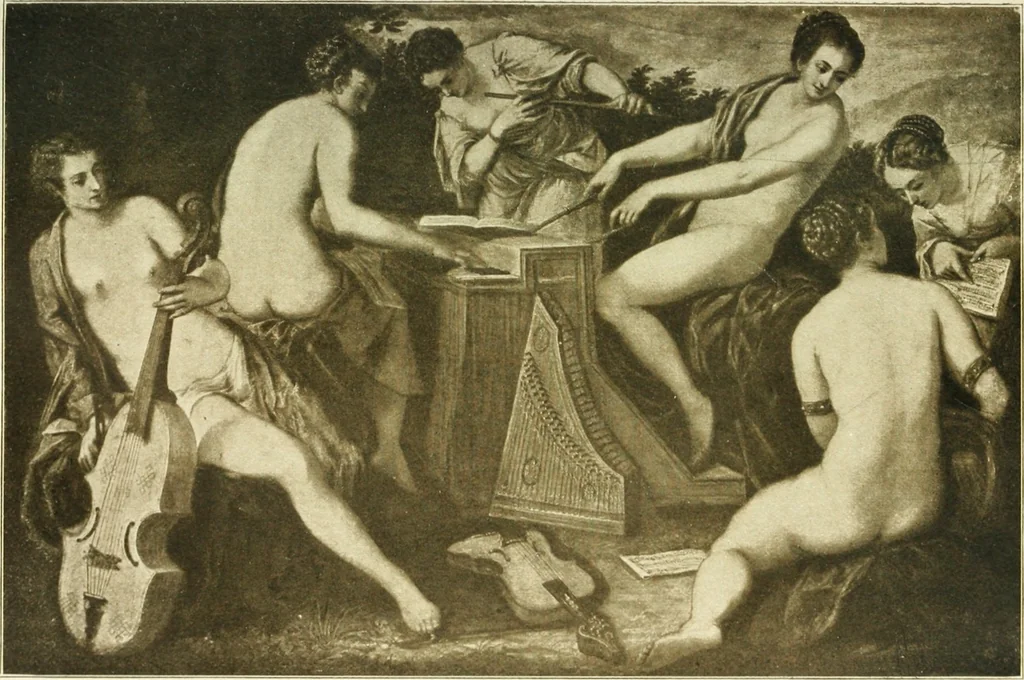 An illustration from The art of the Dresden gallery; notes and observations upon the old and modern masters and paintings in the royal collection, 1907, leaf 86