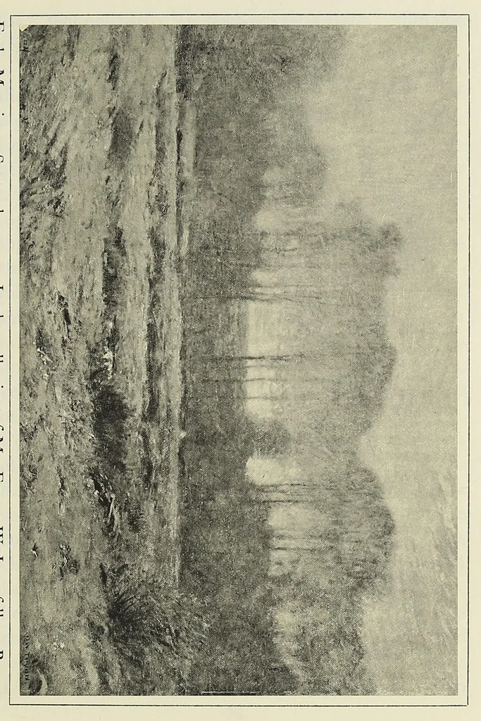 An illustration from The art of Dwight W. Tryon : an appreciation, 1909, leaf 45