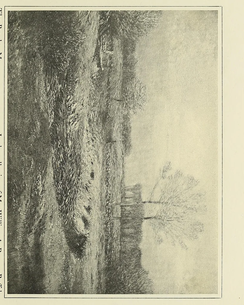 An illustration from The art of Dwight W. Tryon : an appreciation, 1909, leaf 49