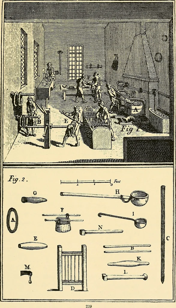 An illustration from The art of dyeing wool, silk, and cotton, 1901, leaf 262