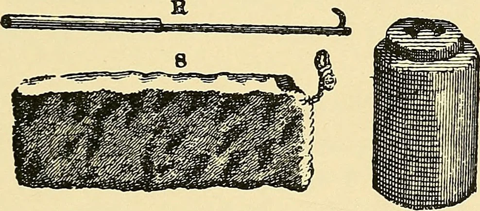 An illustration from The art of dyeing wool, silk, and cotton, 1901, leaf 280