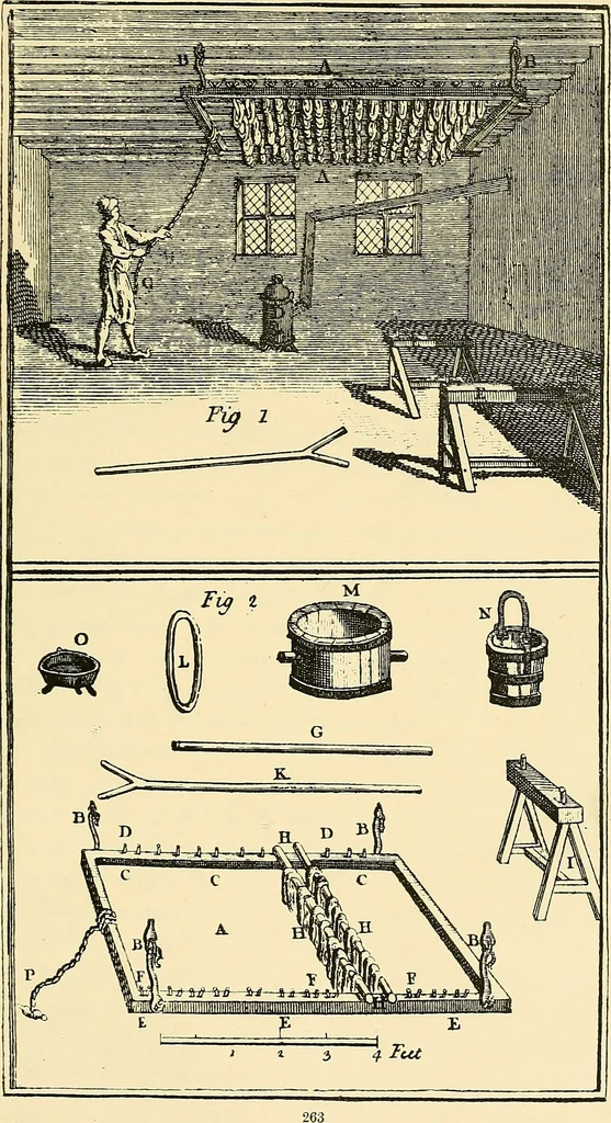 An illustration from The art of dyeing wool, silk, and cotton, 1901, leaf 286