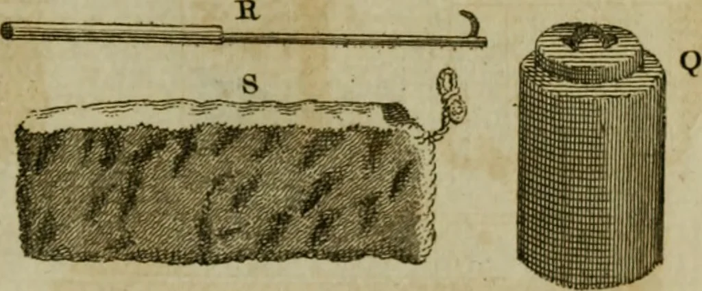 An illustration from The art of dying wool, silk, and cotton, 1789, leaf 532