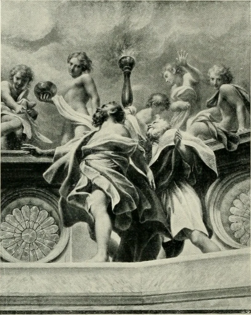An illustration from The art of the great masters, as exemplified by drawings in the collection of Émile Wauters, membre de l'Académie royale de Belgique, 1913, leaf 107