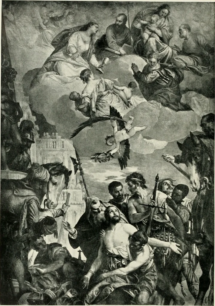 An illustration from The art of the great masters, as exemplified by drawings in the collection of Émile Wauters, membre de l'Académie royale de Belgique, 1913, leaf 125
