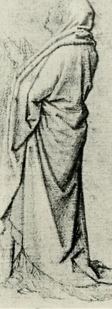 An illustration from The art of the great masters, as exemplified by drawings in the collection of Émile Wauters, membre de l'Académie royale de Belgique, 1913, leaf 139