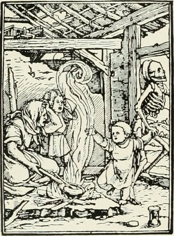 An illustration from The art of the great masters, as exemplified by drawings in the collection of Émile Wauters, membre de l'Académie royale de Belgique, 1913, leaf 165