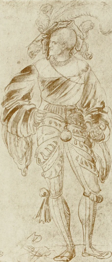 An illustration from The art of the great masters, as exemplified by drawings in the collection of Émile Wauters, membre de l'Académie royale de Belgique, 1913, leaf 170