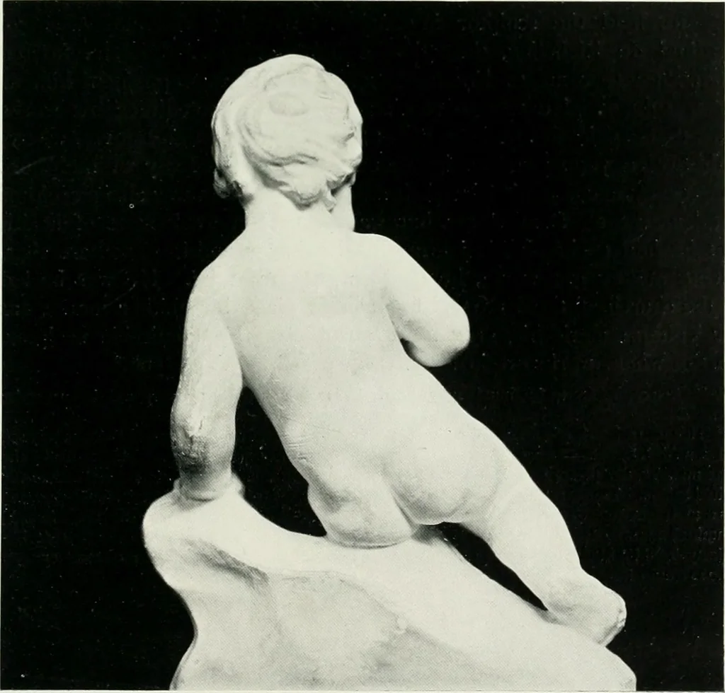 An illustration from The art of the great masters, as exemplified by drawings in the collection of Émile Wauters, membre de l'Académie royale de Belgique, 1913, leaf 196