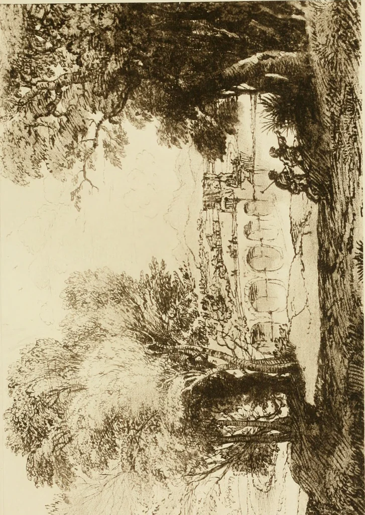 An illustration from The art of the great masters, as exemplified by drawings in the collection of Émile Wauters, membre de l'Académie royale de Belgique, 1913, leaf 198