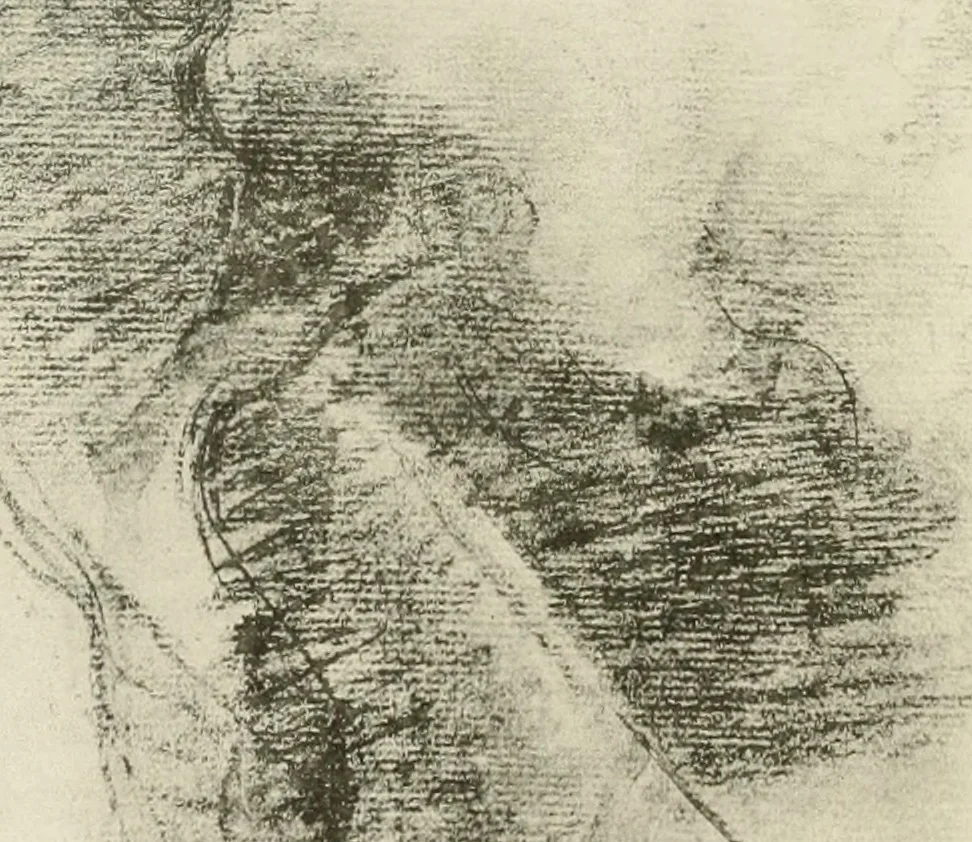 An illustration from The art of the great masters, as exemplified by drawings in the collection of Émile Wauters, membre de l'Académie royale de Belgique, 1913, leaf 221