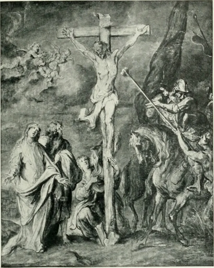 An illustration from The art of the great masters, as exemplified by drawings in the collection of Émile Wauters, membre de l'Académie royale de Belgique, 1913, leaf 228