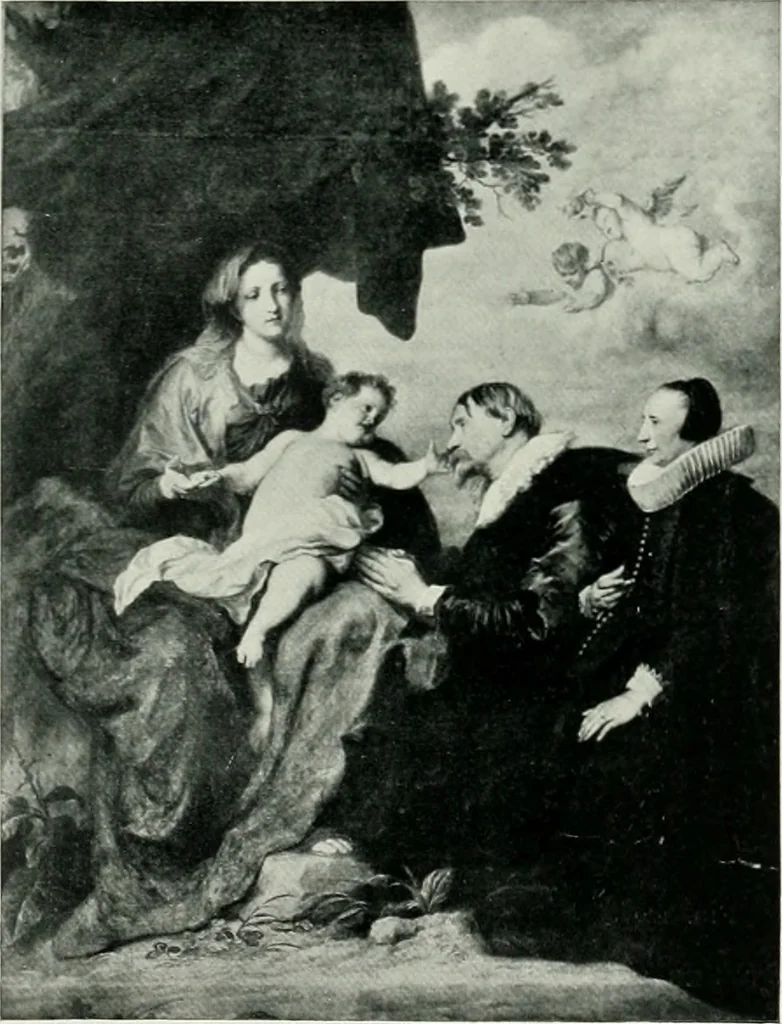 An illustration from The art of the great masters, as exemplified by drawings in the collection of Émile Wauters, membre de l'Académie royale de Belgique, 1913, leaf 230