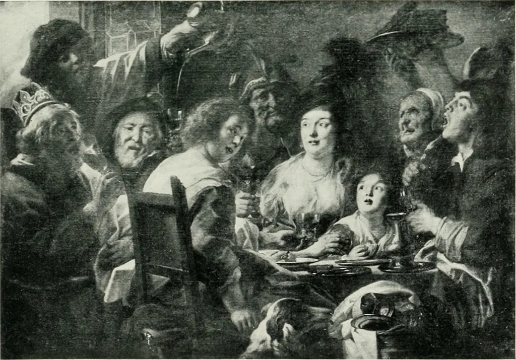 An illustration from The art of the great masters, as exemplified by drawings in the collection of Émile Wauters, membre de l'Académie royale de Belgique, 1913, leaf 234