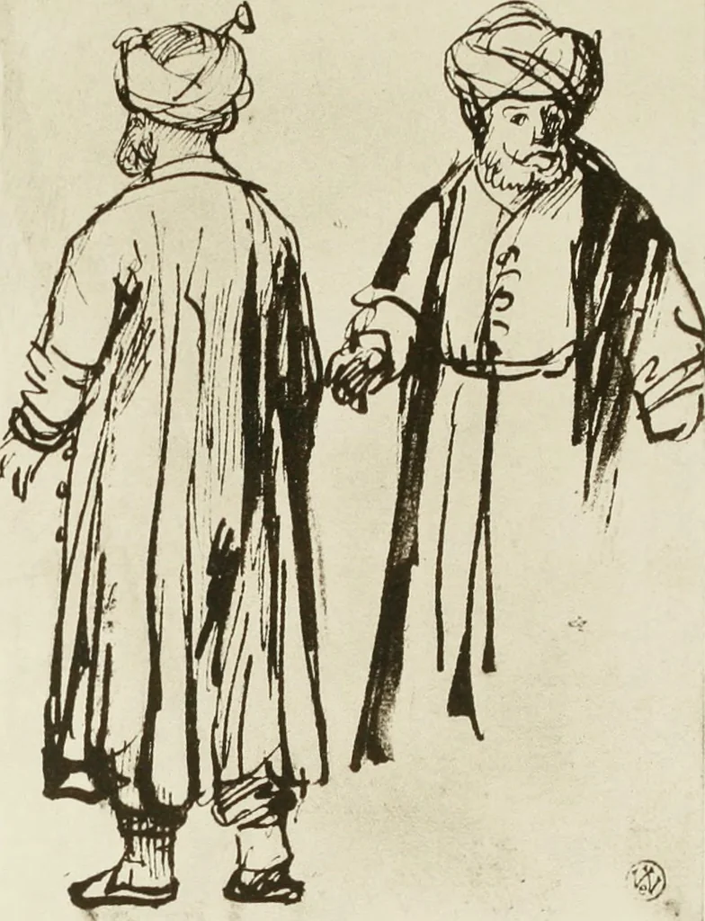 An illustration from The art of the great masters, as exemplified by drawings in the collection of Émile Wauters, membre de l'Académie royale de Belgique, 1913, leaf 238