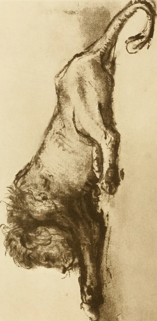 An illustration from The art of the great masters, as exemplified by drawings in the collection of Émile Wauters, membre de l'Académie royale de Belgique, 1913, leaf 247