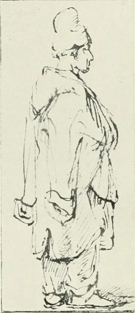 An illustration from The art of the great masters, as exemplified by drawings in the collection of Émile Wauters, membre de l'Académie royale de Belgique, 1913, leaf 259