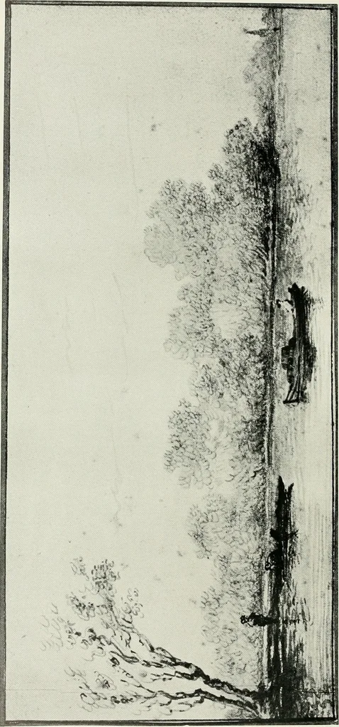 An illustration from The art of the great masters, as exemplified by drawings in the collection of Émile Wauters, membre de l'Académie royale de Belgique, 1913, leaf 269
