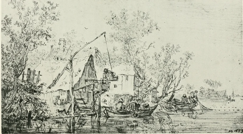 An illustration from The art of the great masters, as exemplified by drawings in the collection of Émile Wauters, membre de l'Académie royale de Belgique, 1913, leaf 271