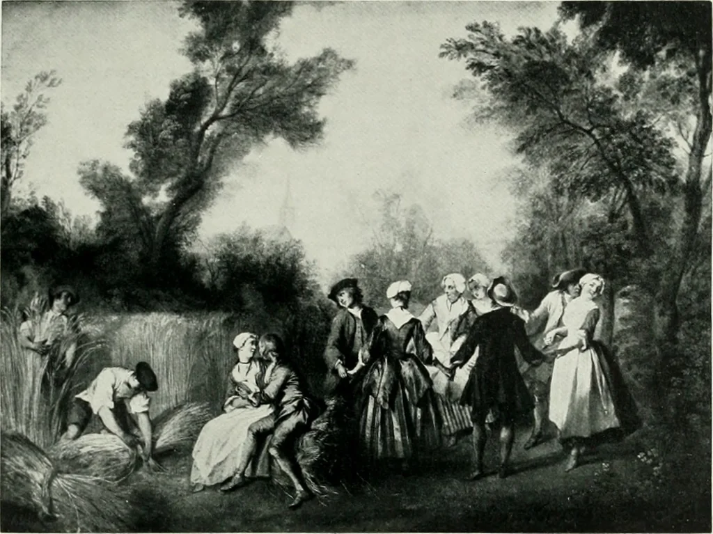 An illustration from The art of the great masters, as exemplified by drawings in the collection of Émile Wauters, membre de l'Académie royale de Belgique, 1913, leaf 294