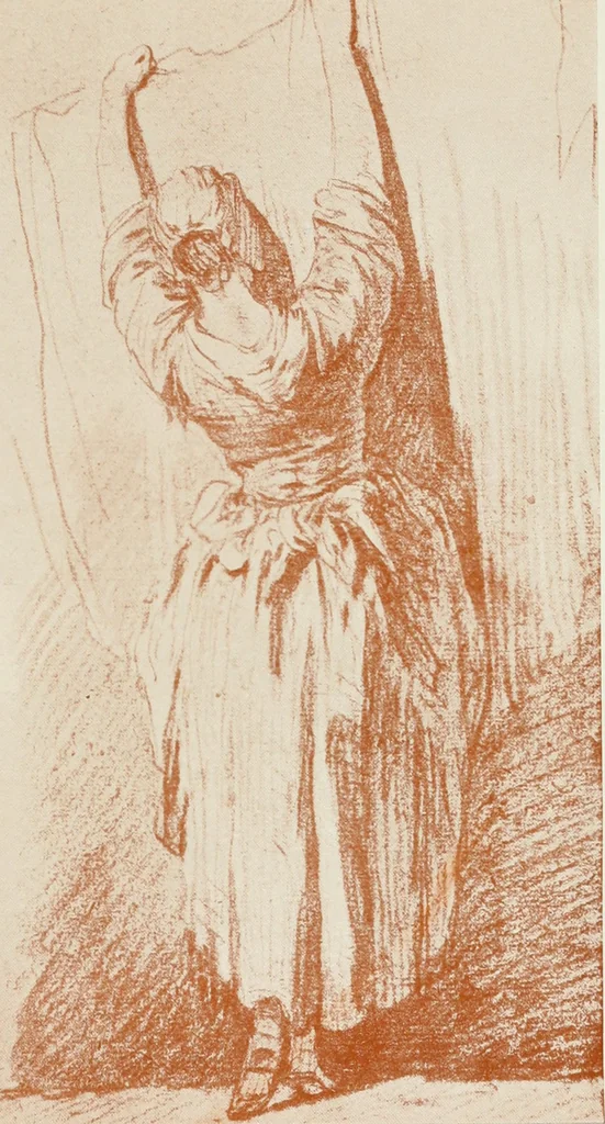 An illustration from The art of the great masters, as exemplified by drawings in the collection of Émile Wauters, membre de l'Académie royale de Belgique, 1913, leaf 306
